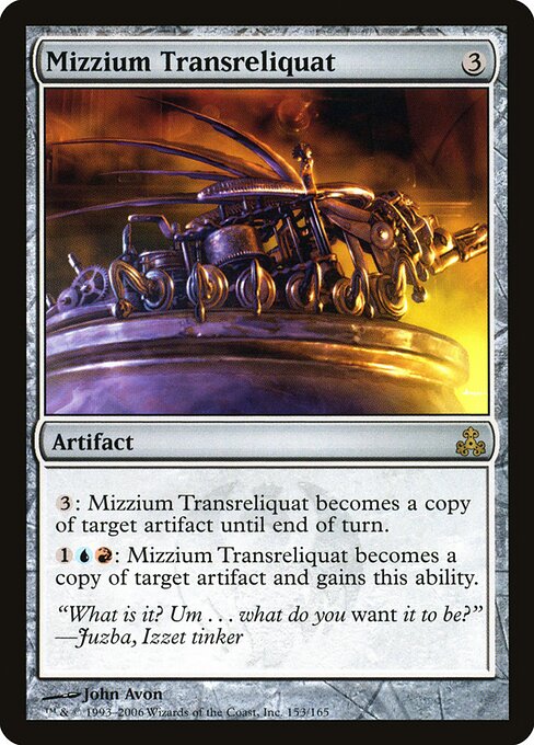 Mizzium Transreliquat - Guildpact Magic card