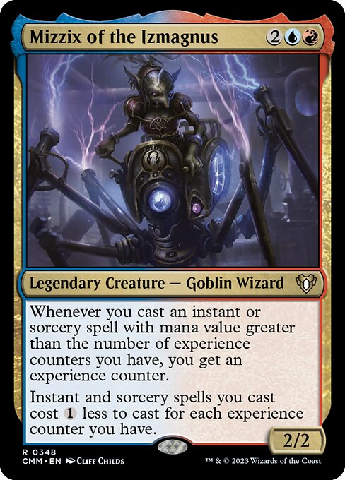 Mizzix of the Izmagnus - Commander Masters (#348) - Illustrated by Cliff Childs - Magic: The Gathering Card