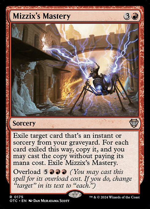 Mizzix's Mastery - Outlaws of Thunder Junction Commander Magic card