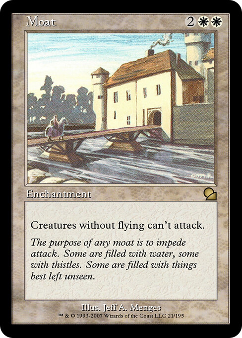Moat - Masters Edition Magic card