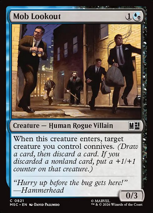Mob Lookout - Marvel Super Heroes Commander Magic card