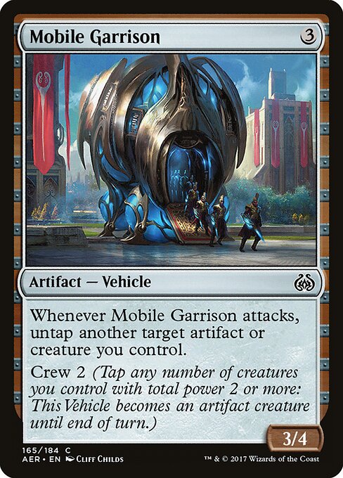 Mobile Garrison - Aether Revolt Magic card