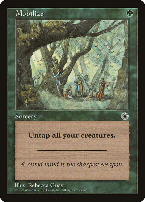 Mobilize - Portal Magic card