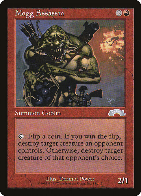 Mogg Assassin - Exodus Magic card