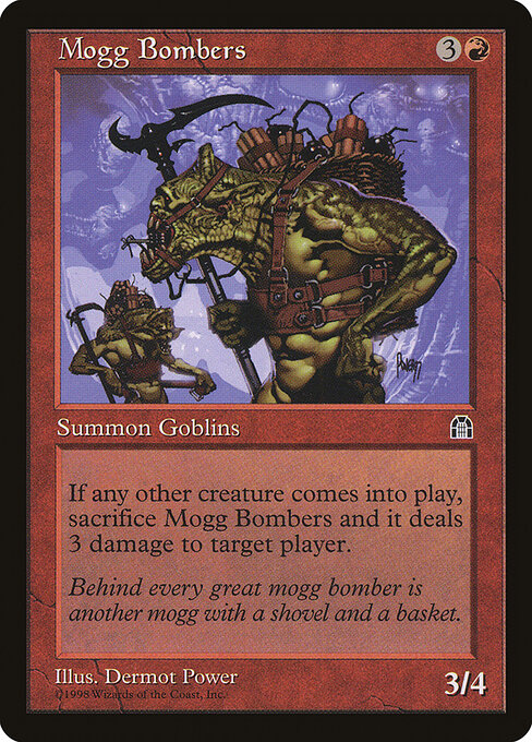 Mogg Bombers - Stronghold Magic card