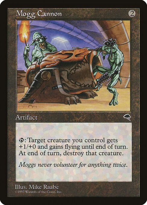 Mogg Cannon - Tempest Magic card