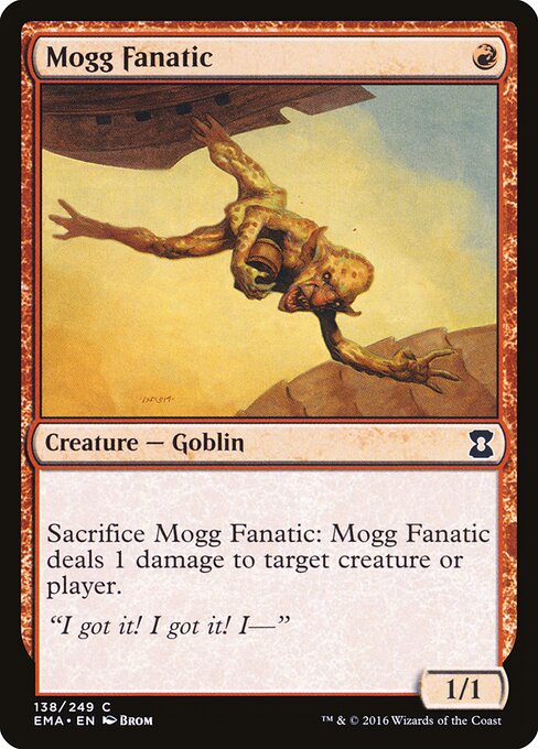 Mogg Fanatic - Eternal Masters Magic card