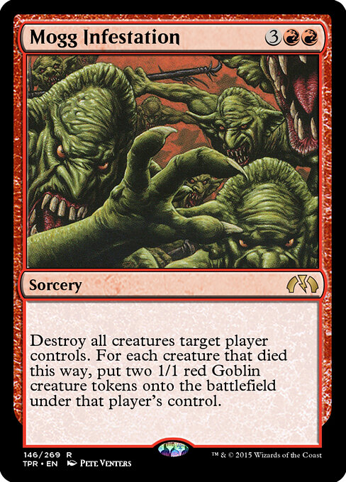 Mogg Infestation - Tempest Remastered Magic card
