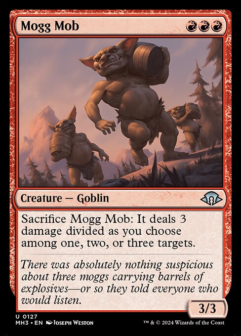 Mogg Mob - Modern Horizons 3 Magic card