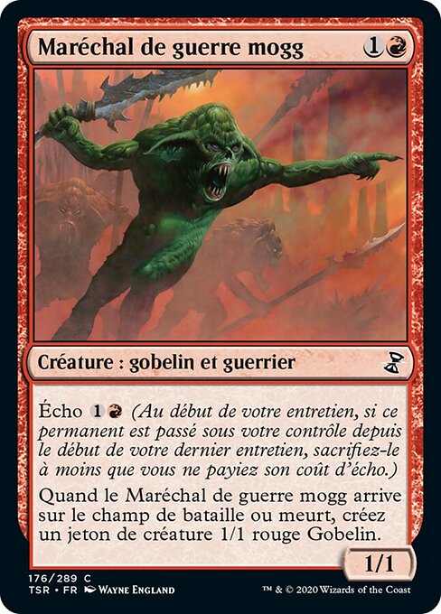 モグの戦争司令官 (Mogg War Marshal) - Eternal Masters (#139) - Illustrated by Jesper Ejsing - Magic: The Gathering Card