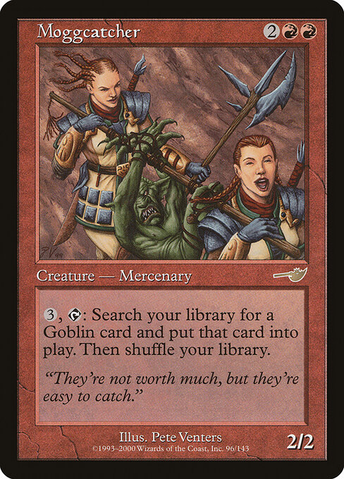 Moggcatcher - Nemesis Magic card