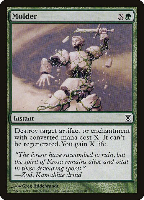 Molder - Time Spiral Magic card
