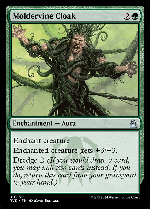 Moldervine Cloak - Ravnica Remastered Magic card