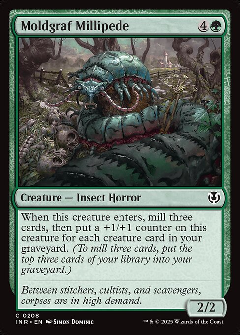 Moldgraf Millipede - Innistrad Remastered Magic card