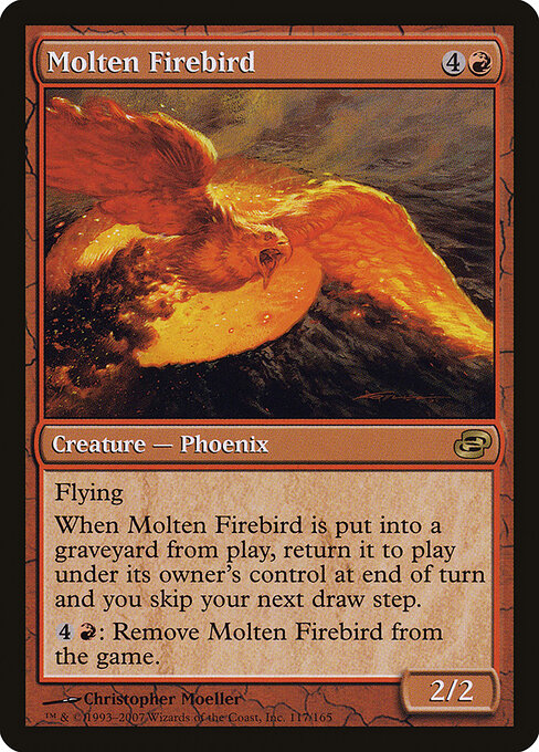 Molten Firebird - Planar Chaos Magic card