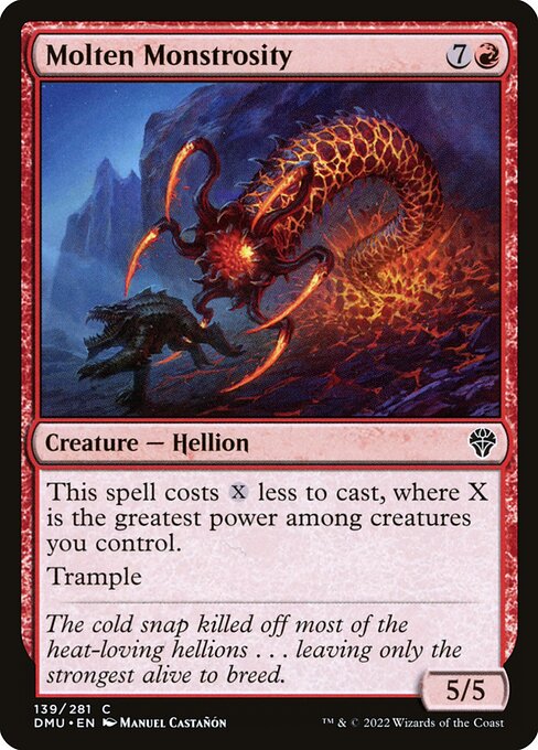 Molten Monstrosity - Dominaria United Magic card
