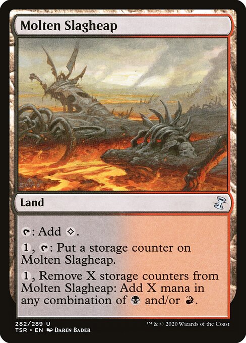 Molten Slagheap - Time Spiral Remastered Magic card