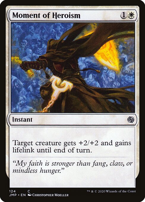 Moment of Heroism - Jumpstart Magic card