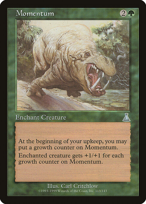 Momentum - Urza's Destiny Magic card