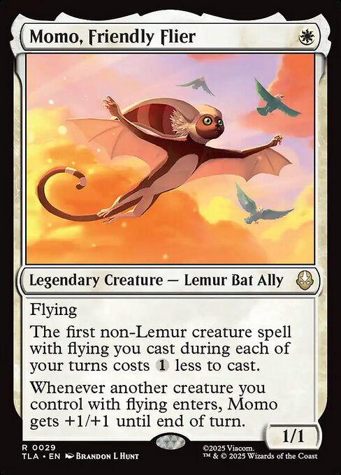Momo, Friendly Flier - Avatar: The Last Airbender Magic card
