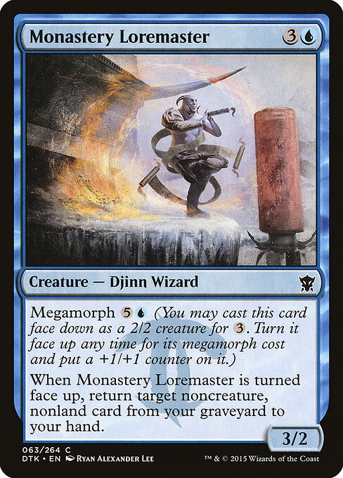 Monastery Loremaster - Dragons of Tarkir Magic card