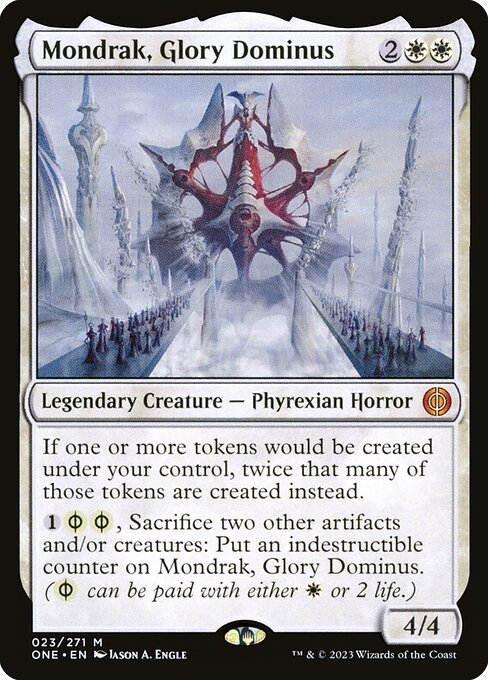 Mondrak, Glory Dominus - Phyrexia: All Will Be One Magic card