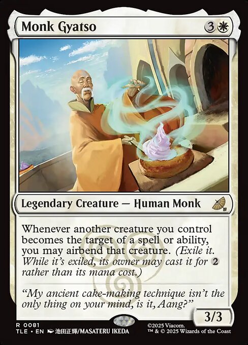 Monk Gyatso - Avatar: The Last Airbender Eternal Magic card