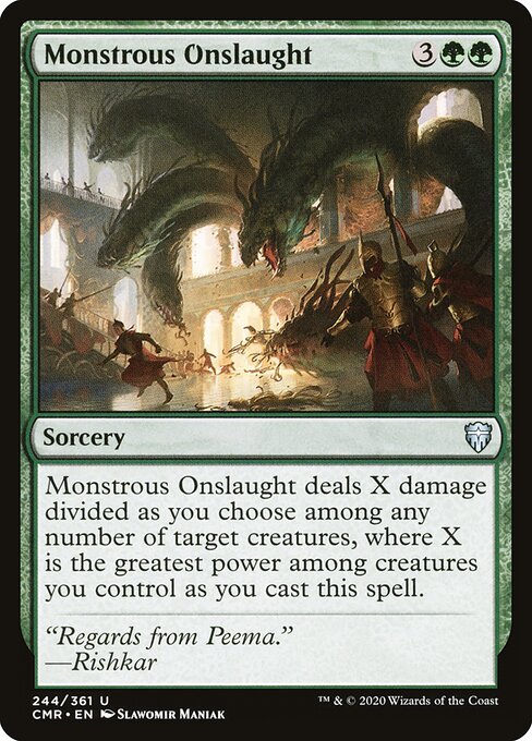Monstrous Onslaught - Commander Legends Magic card
