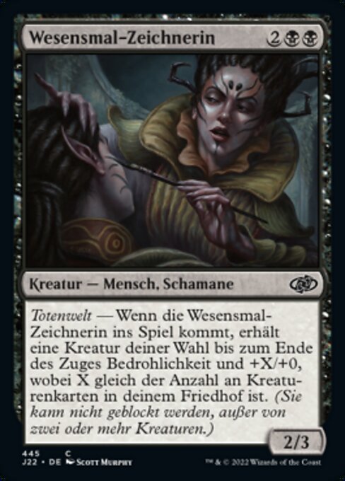 Pittrice di Animarchi (Moodmark Painter) - Guilds of Ravnica (#78) - Illustrated by Scott Murphy - Magic: The Gathering Card