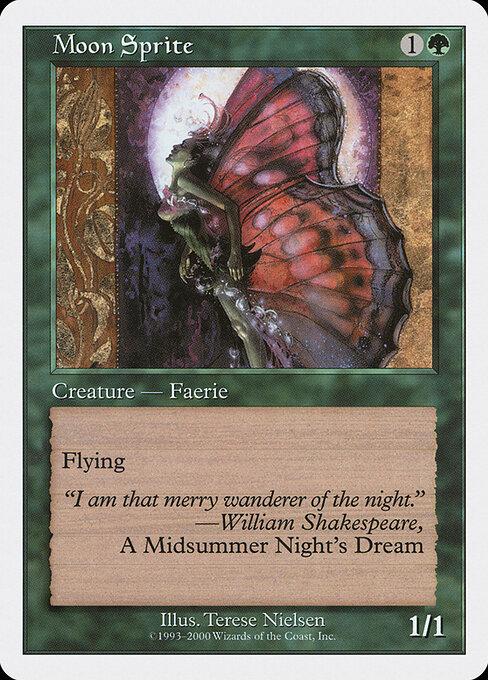 Moon Sprite - Starter 2000 Magic card