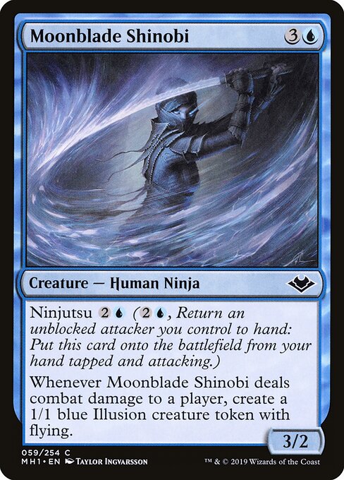 Moonblade Shinobi - Modern Horizons Magic card