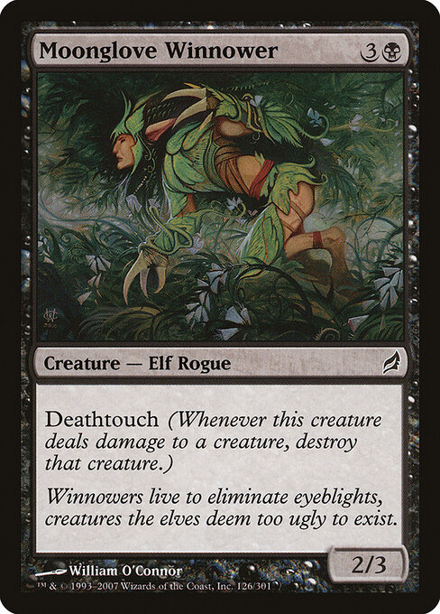 Moonglove Winnower - Lorwyn Magic card