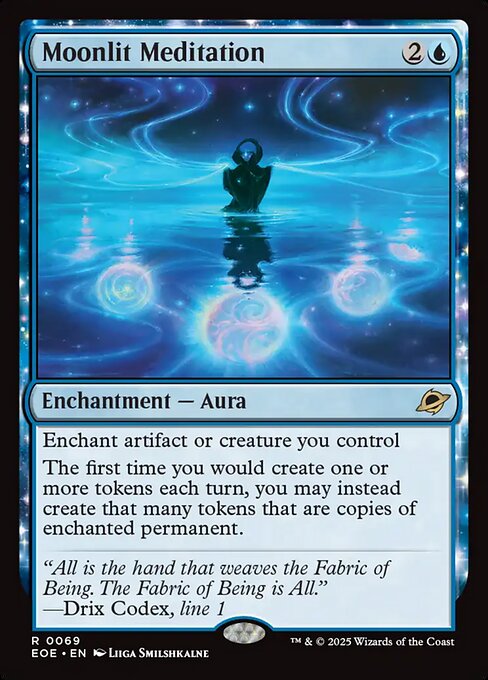 Moonlit Meditation - Edge of Eternities Magic card