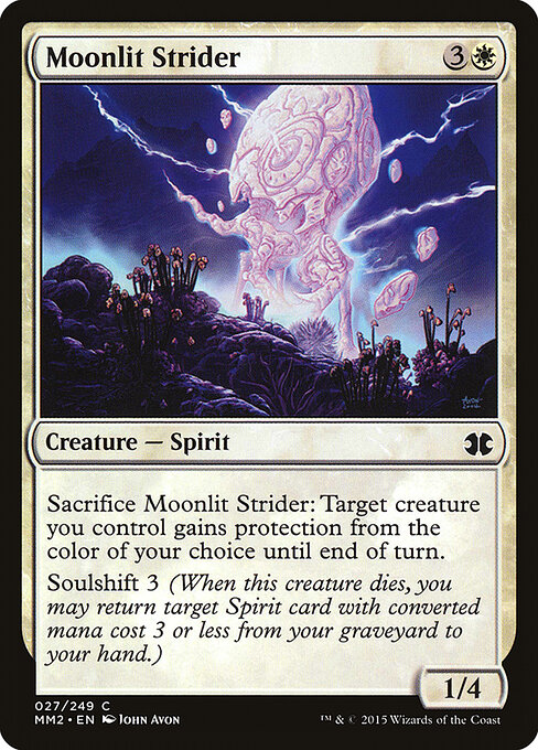 Moonlit Strider - Modern Masters 2015 Magic card