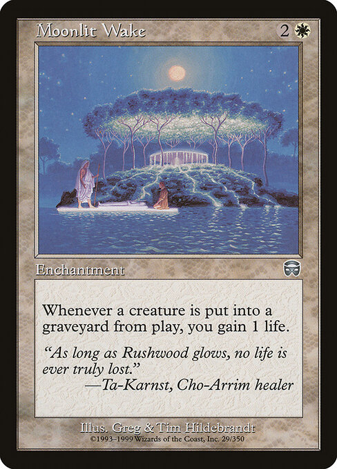 Moonlit Wake - Mercadian Masques Magic card