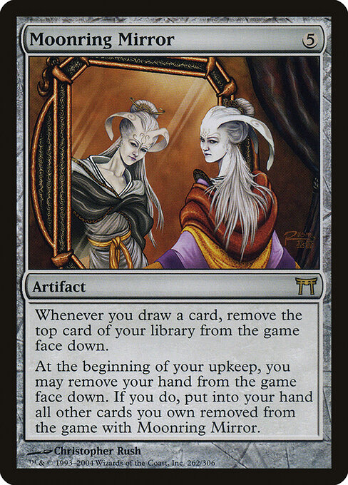Moonring Mirror - Champions of Kamigawa Magic card