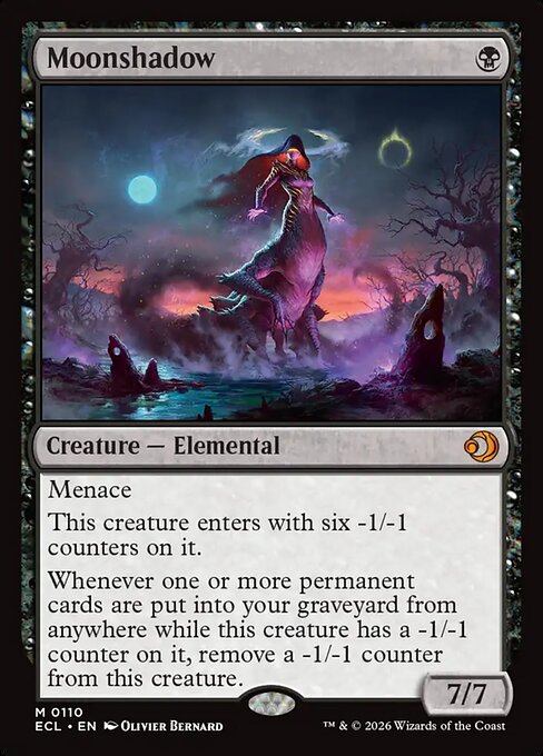 Moonshadow - Lorwyn Eclipsed Magic card
