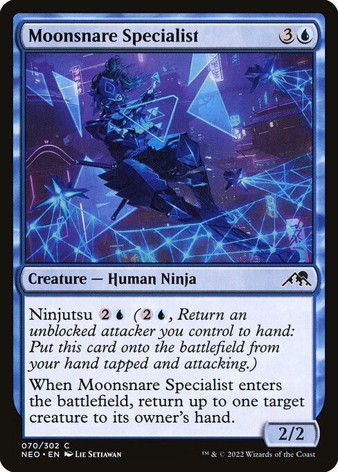 Moonsnare Specialist - Kamigawa: Neon Dynasty Magic card