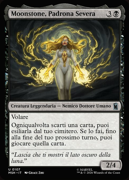 Moonstone, Harsh Mistress