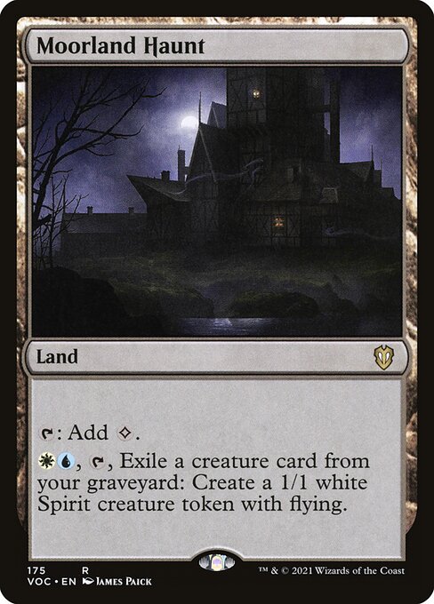 Moorland Haunt - Crimson Vow Commander Magic card