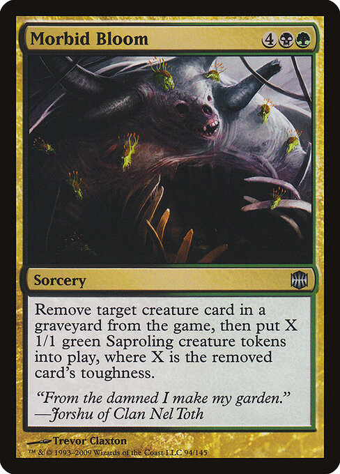 Morbid Bloom - Alara Reborn Magic card