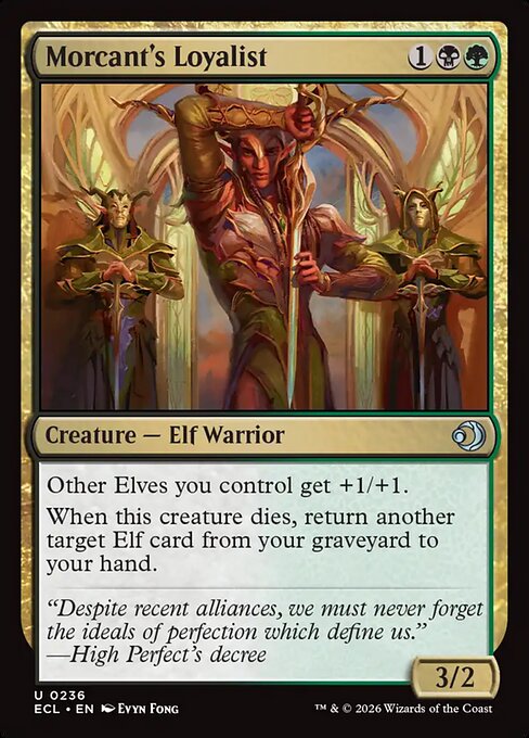 Morcant's Loyalist - Lorwyn Eclipsed Magic card