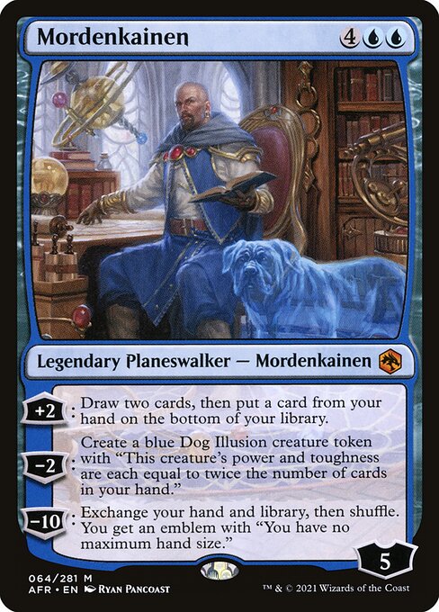 Mordenkainen - Adventures in the Forgotten Realms Magic card