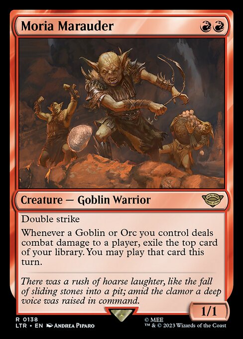 Moria Marauder - The Lord of the Rings: Tales of Middle-earth Magic card