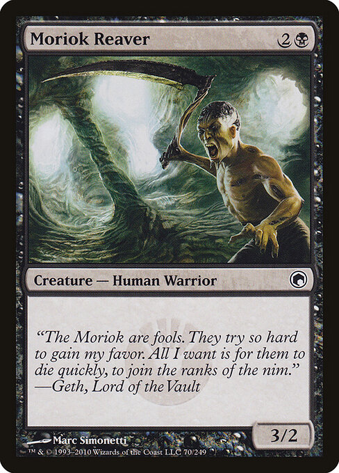 Moriok Reaver - Scars of Mirrodin Magic card