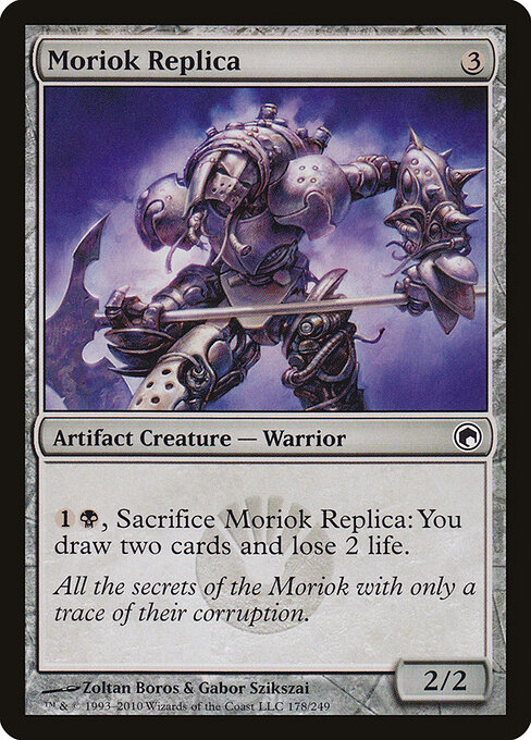 Moriok Replica - Scars of Mirrodin Magic card