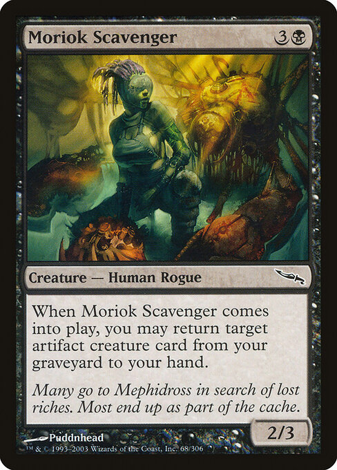 Moriok Scavenger - Mirrodin Magic card