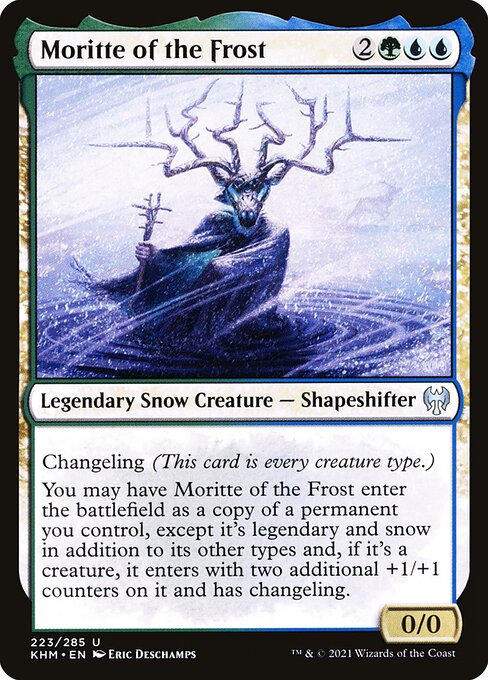 Moritte of the Frost - Kaldheim Magic card