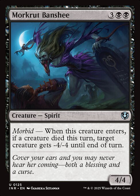 Morkrut Banshee - Innistrad Remastered Magic card