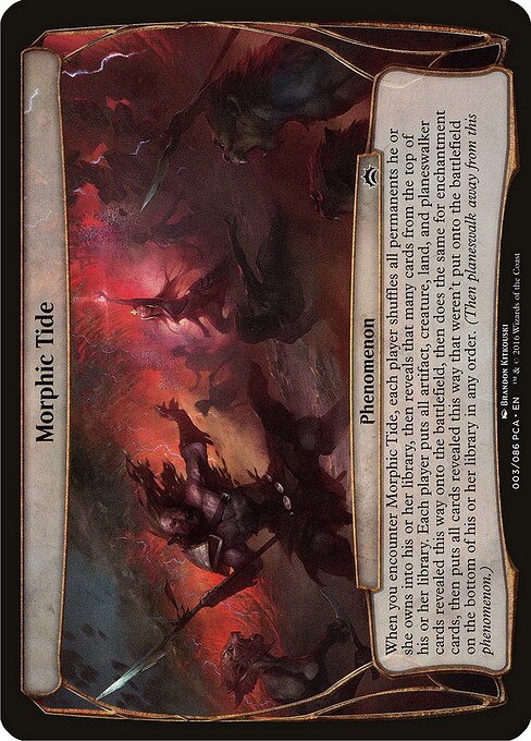 Morphic Tide - Planechase Anthology Planes (#3) - Illustrated by Brandon Kitkouski - Magic: The Gathering Card